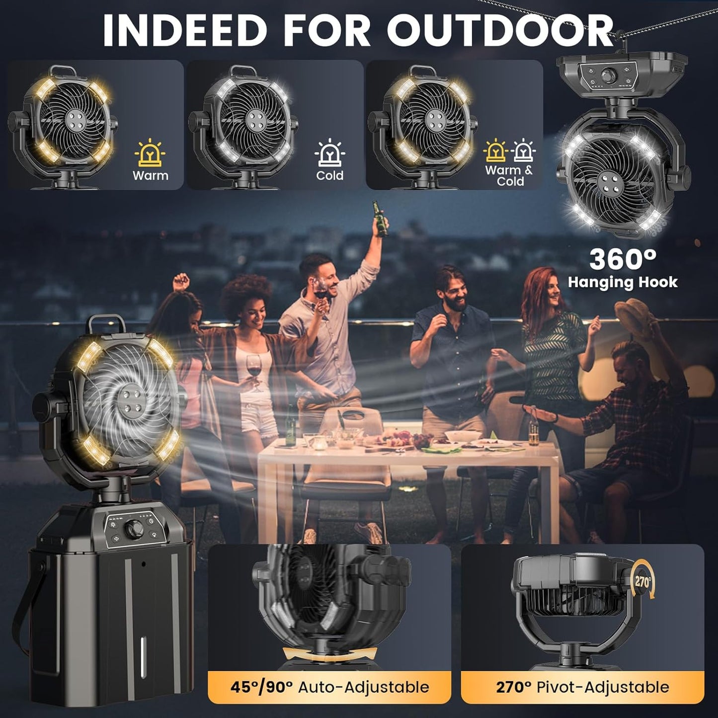 CoolMist - Portable Misting Fan