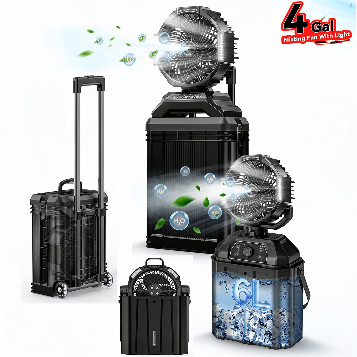 CoolMist - Portable Misting Fan