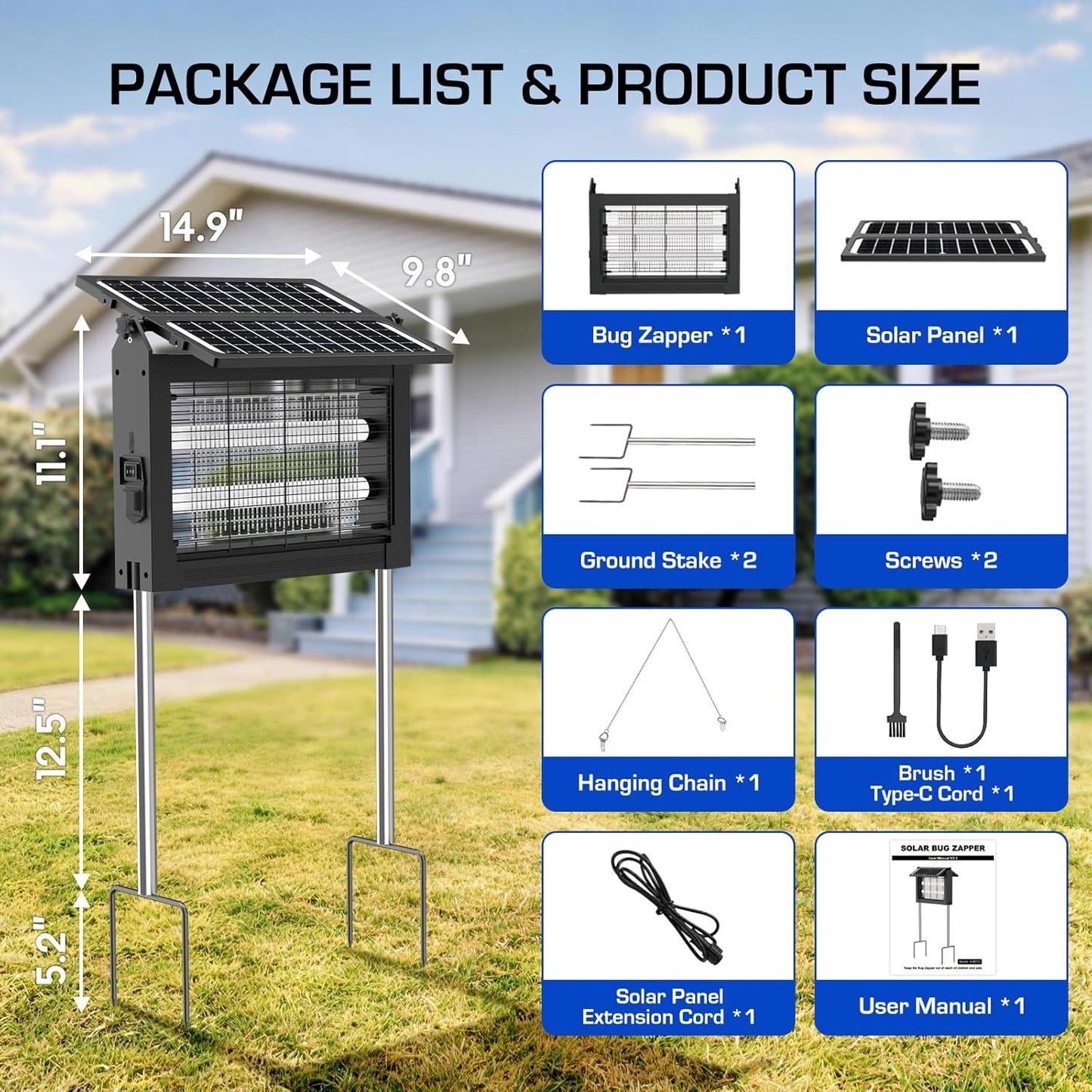 Bug Free - Solar Zapper