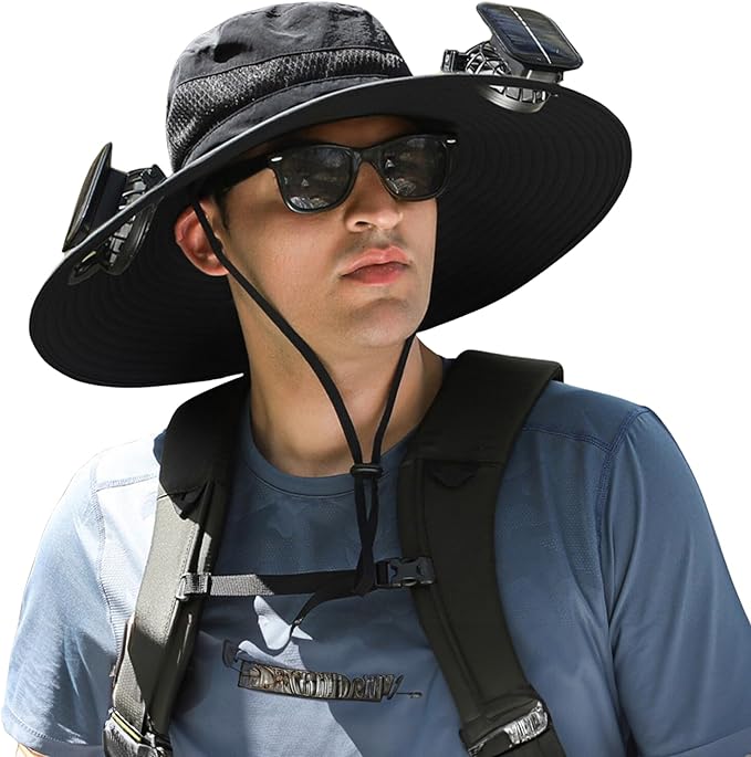 Solar Cooling Hat
